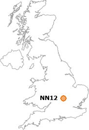 map showing location of NN12