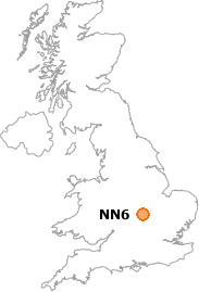 map showing location of NN6