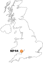 map showing location of NP44