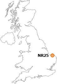 map showing location of NR25