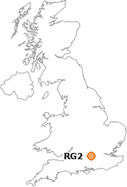 map showing location of RG2