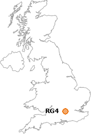 map showing location of RG4
