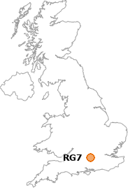 map showing location of RG7