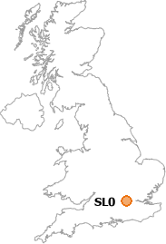 map showing location of SL0