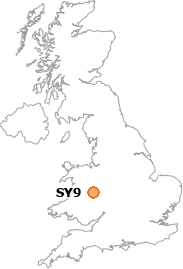 map showing location of SY9